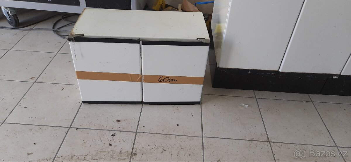 Retro plechová kuchyňská linka/dílenská skříňka - 2