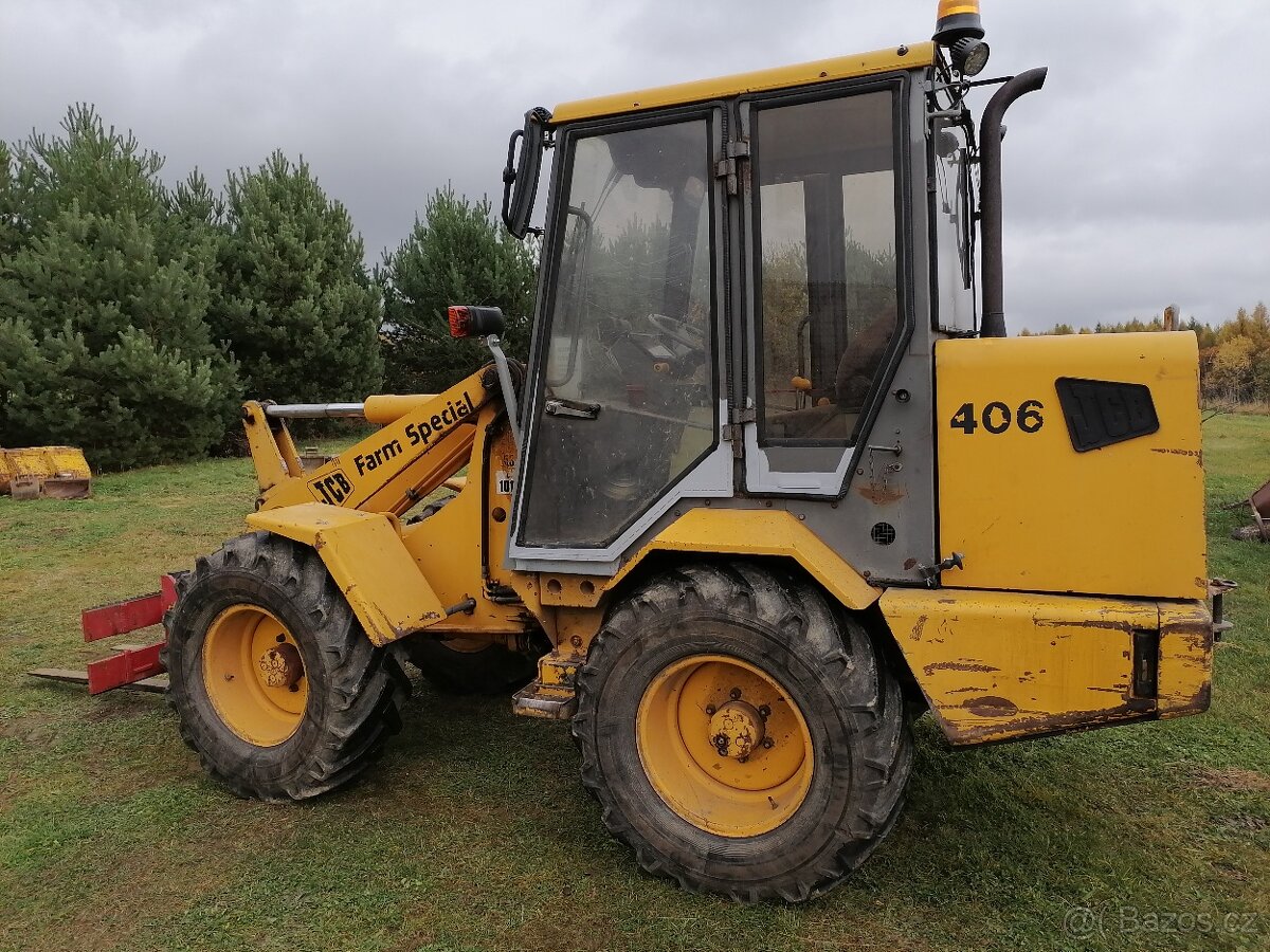 Kloubový nakladač JCB 406 FARM SPECIÁL,hmotnost 5000 kg, - 2