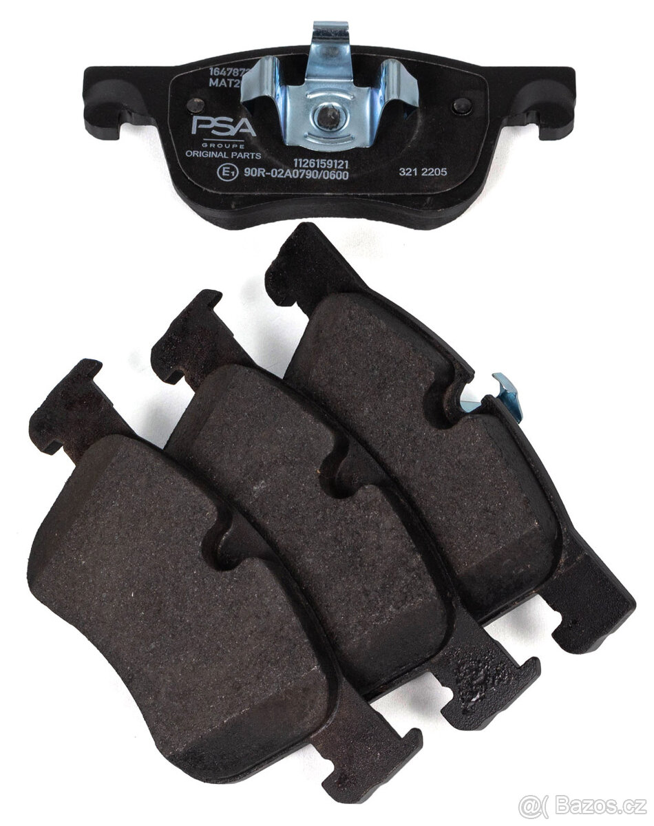 Originální brzdové destičky Berlingo C4 Picasso 2 Combo - 2