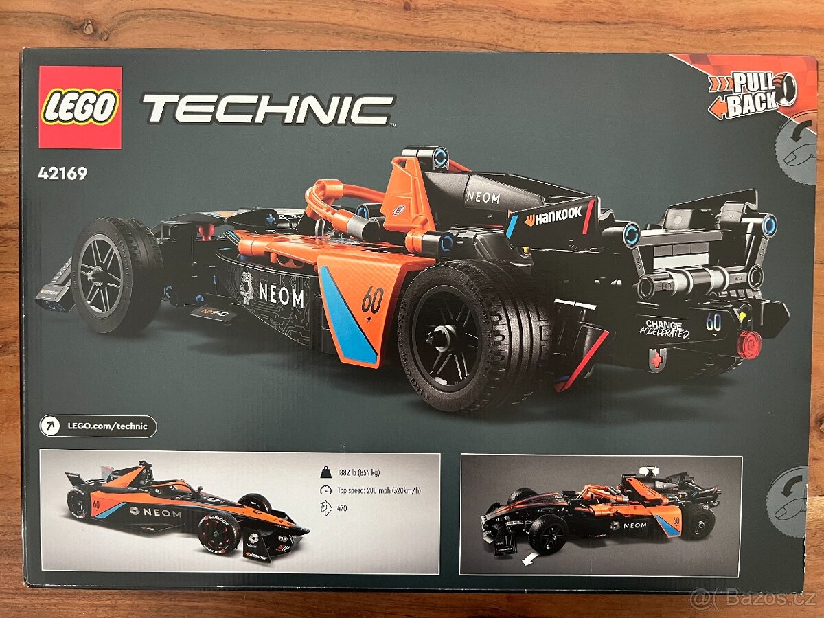 LEGO Technic 42169 NEOM McLaren Formula E Race Car - nové - 2