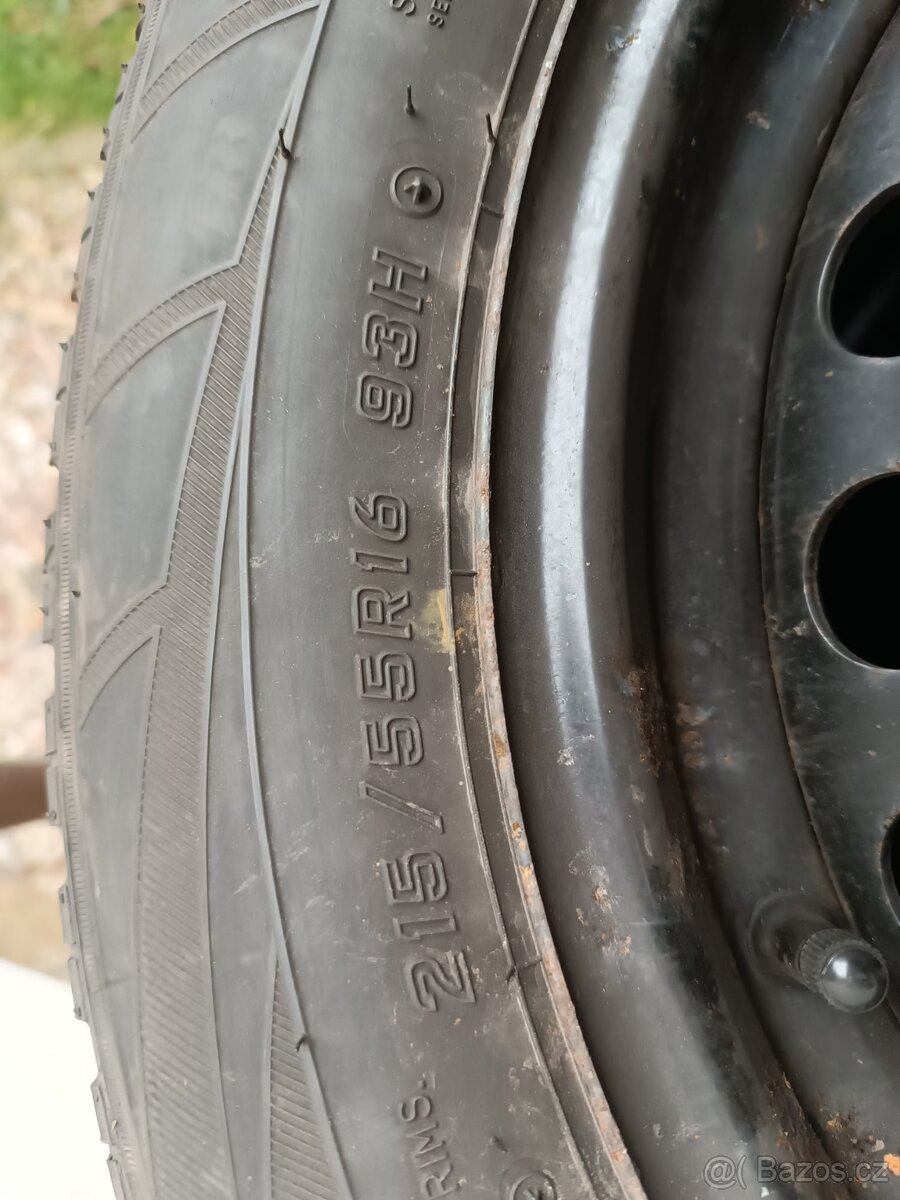 Prodám zimní kola Ford 215/55 R16 - 2