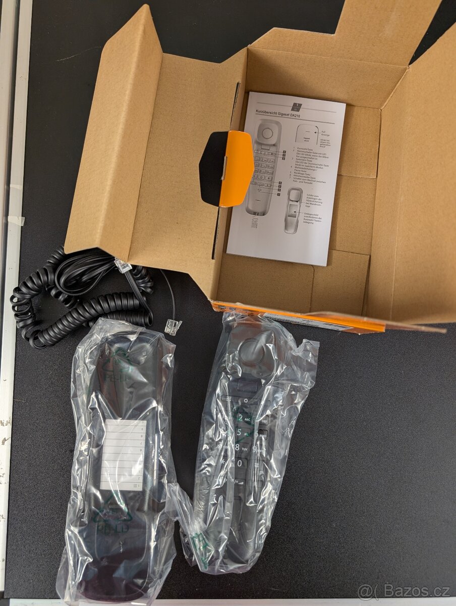 Telefony Gigaset DA610, DA210 / Alcatel T06 - 2