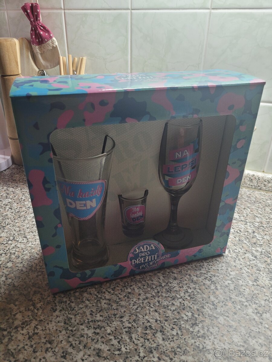 Nový dárkový box Sada pro přežití pro ženy zn. Nekupto - 2