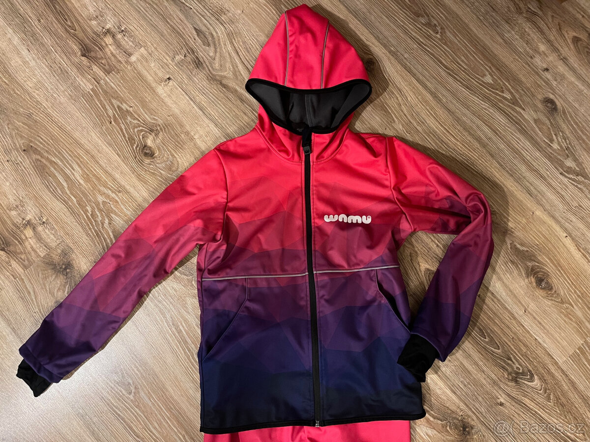 Wamu zateplené softshellové oblečení 146-152 - 2