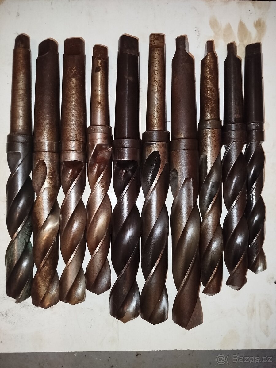 Vrtáky morse 10 ks - 2