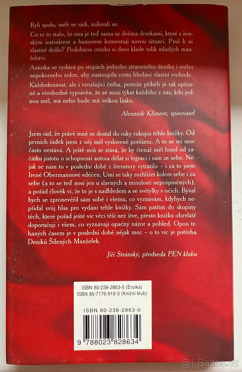 DENÍK ŠÍLENÉ MANŽELKY - Irena Obermannová - 2