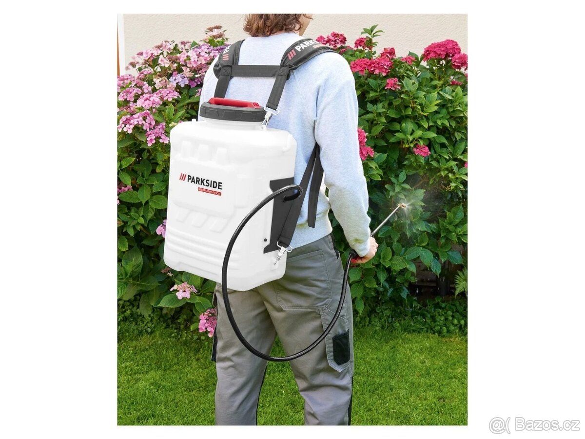 Aku tlakový postřikovač na záda PRDSP 20 li C2 Performance - 2