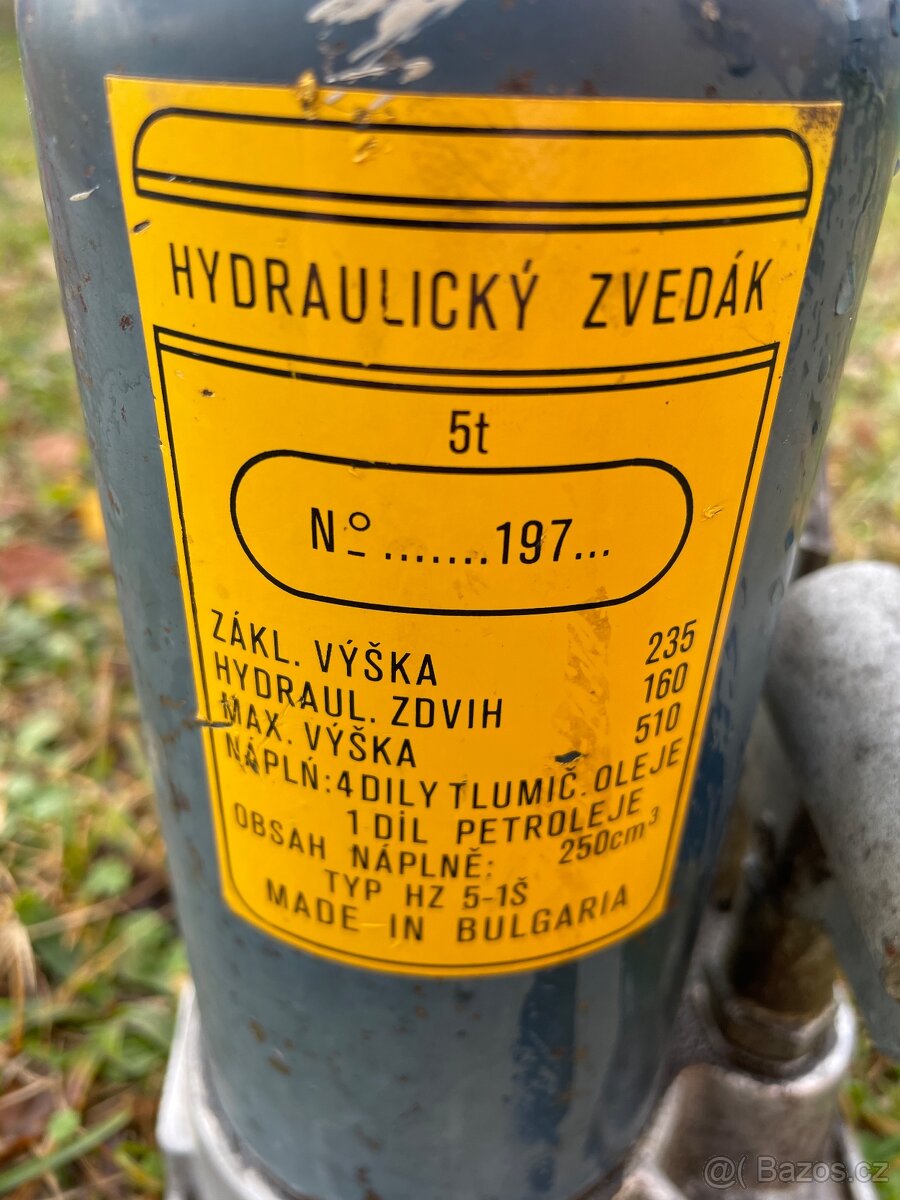 Robustní hydraulický zvedák 5t - 2