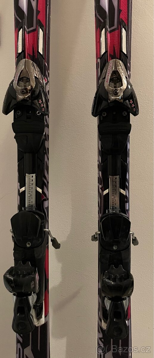 Použité carvingové lyže Salomon Crossmax W12 o délce 162 cm. - 2