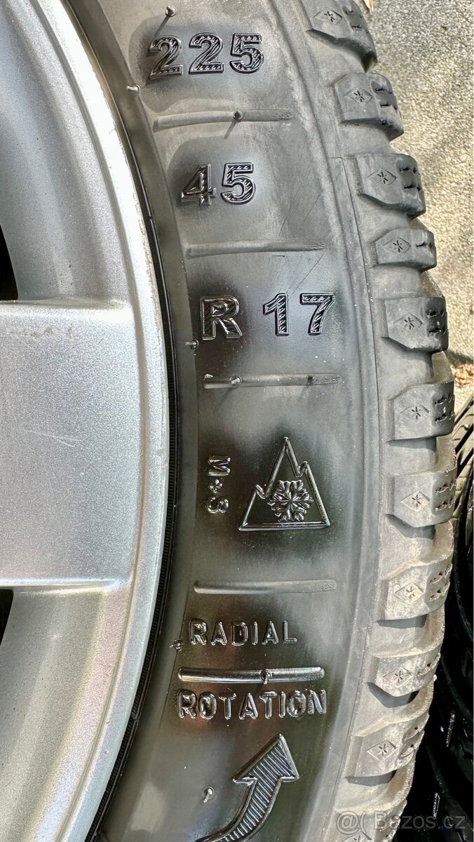 Sada kol - Škoda 5x112 R17 - Octavia, Superb - 2