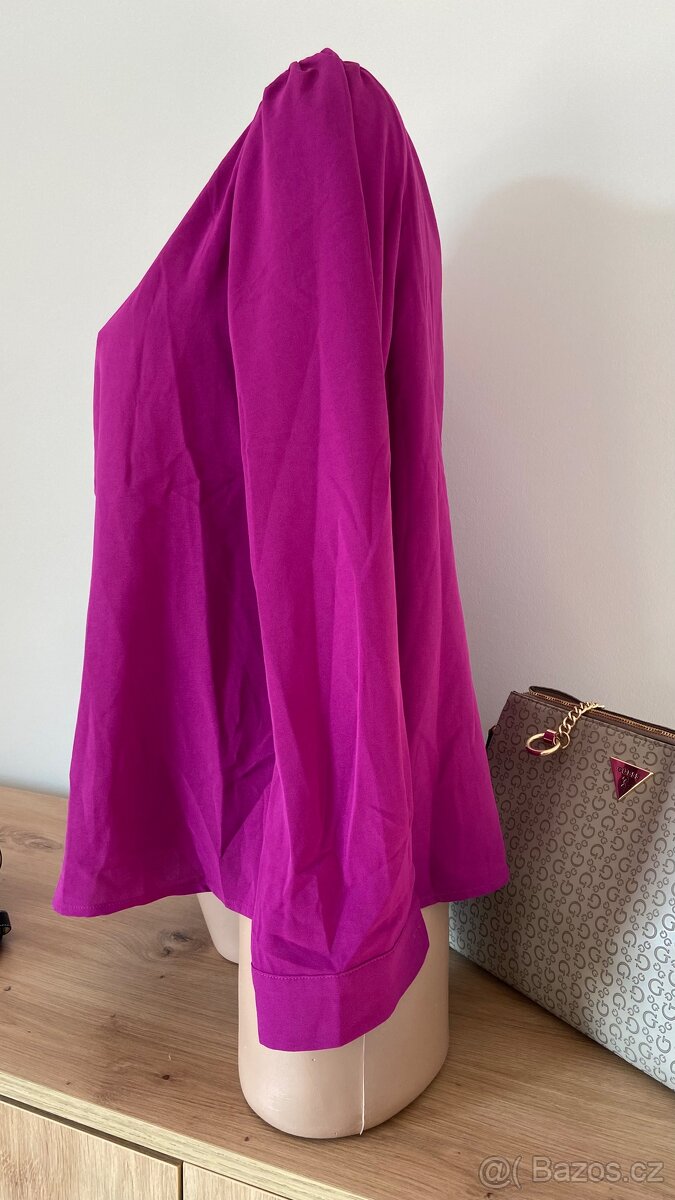 Krásná dámská fialová halenka Shein vel.L - 2