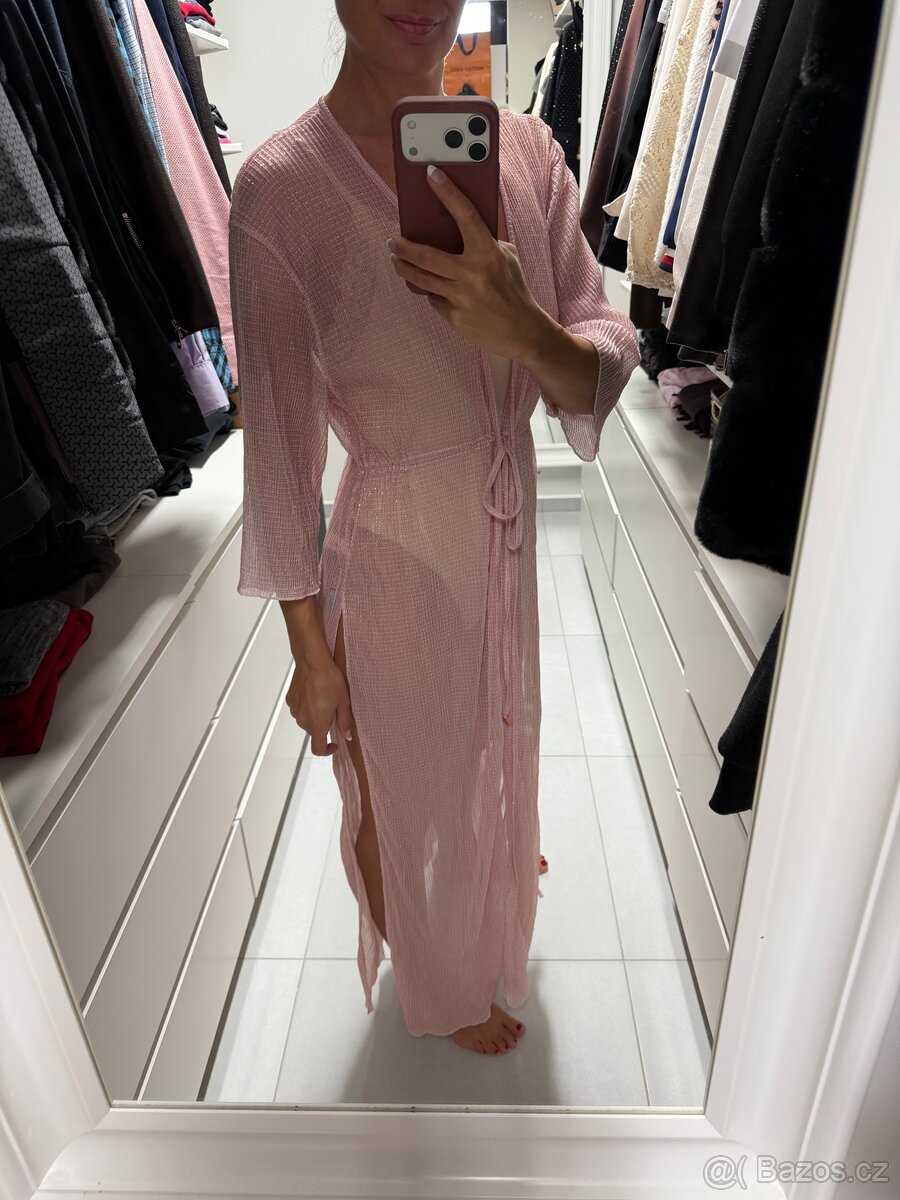 Plážové šaty, kaftan, přehoz přes plavky - 2