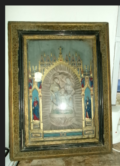 náboženský obrázek 2500,- - 2