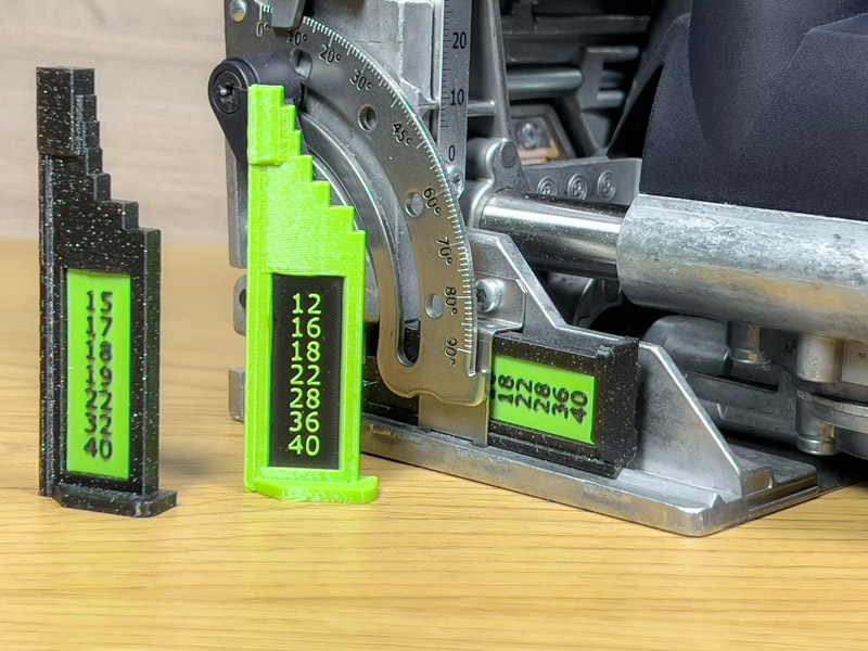 Nastavovače hrúbky materiálu Festool DOMINO DF 500 - 2