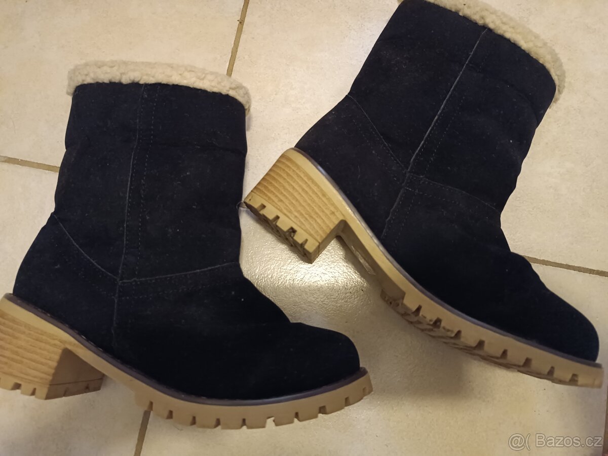 Zimní kozačky vel.38 - 2