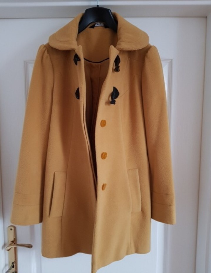 žlutý Kabátek-Paleto - 2