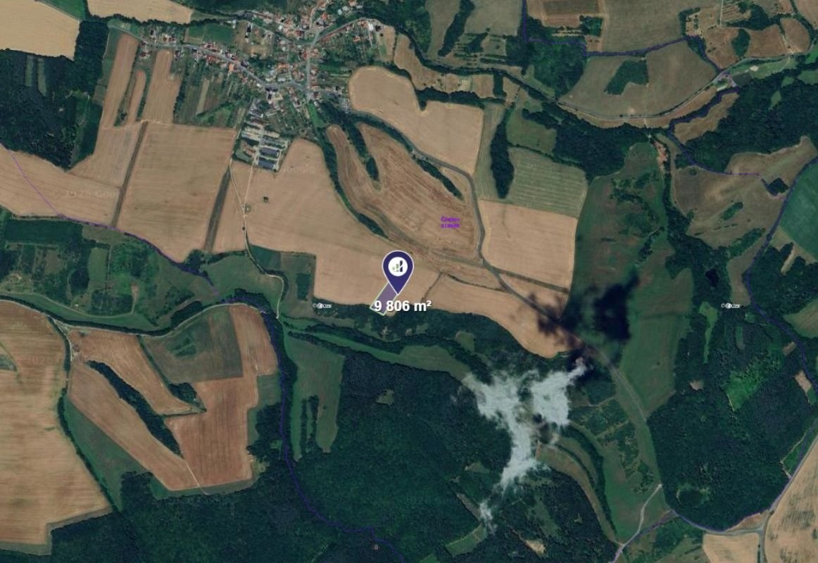 Prodej podílu 1/2 pole 4 903 m², Částkov - 2