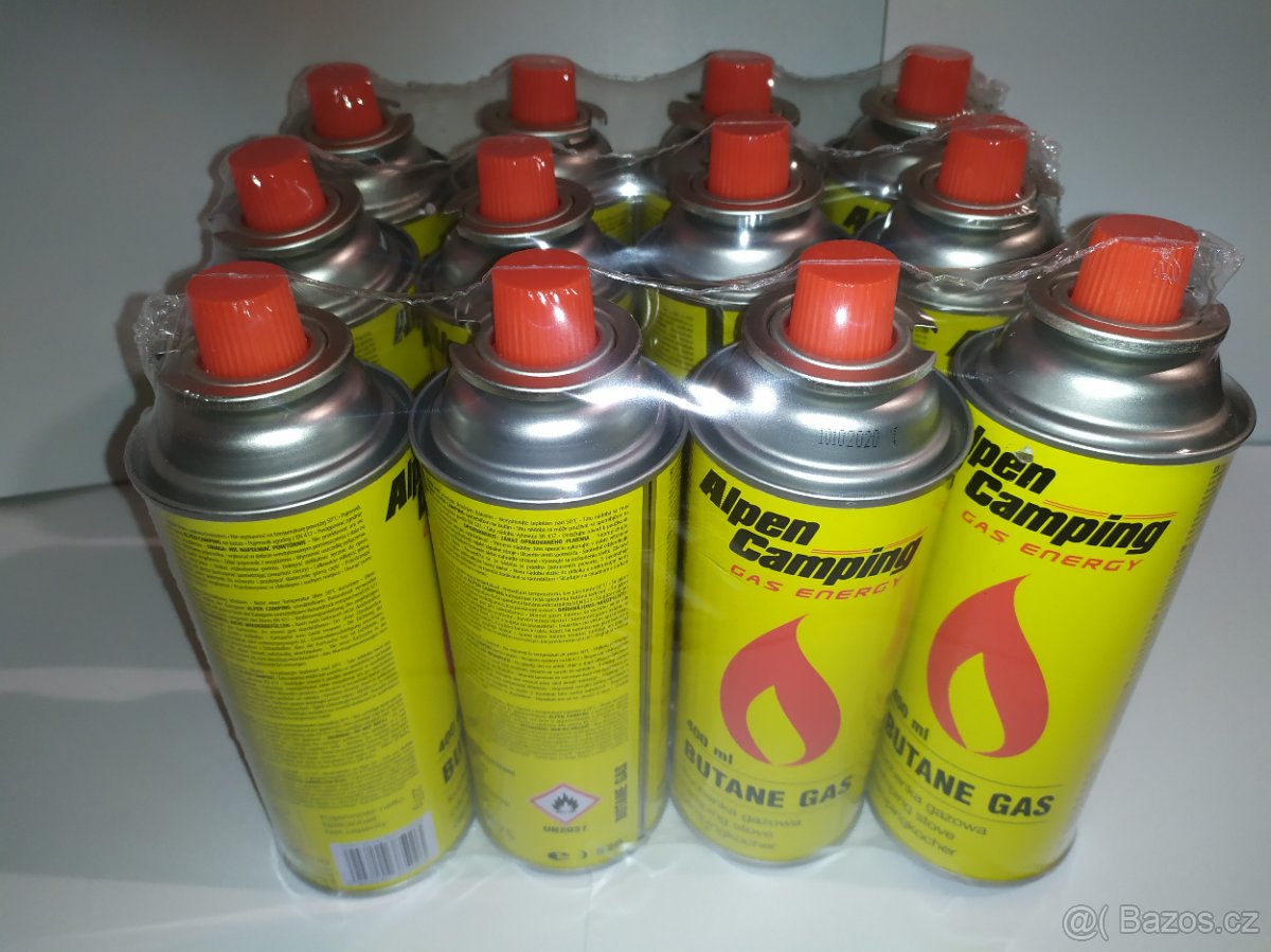 Plynové kartuše 12 kusů levně - 2