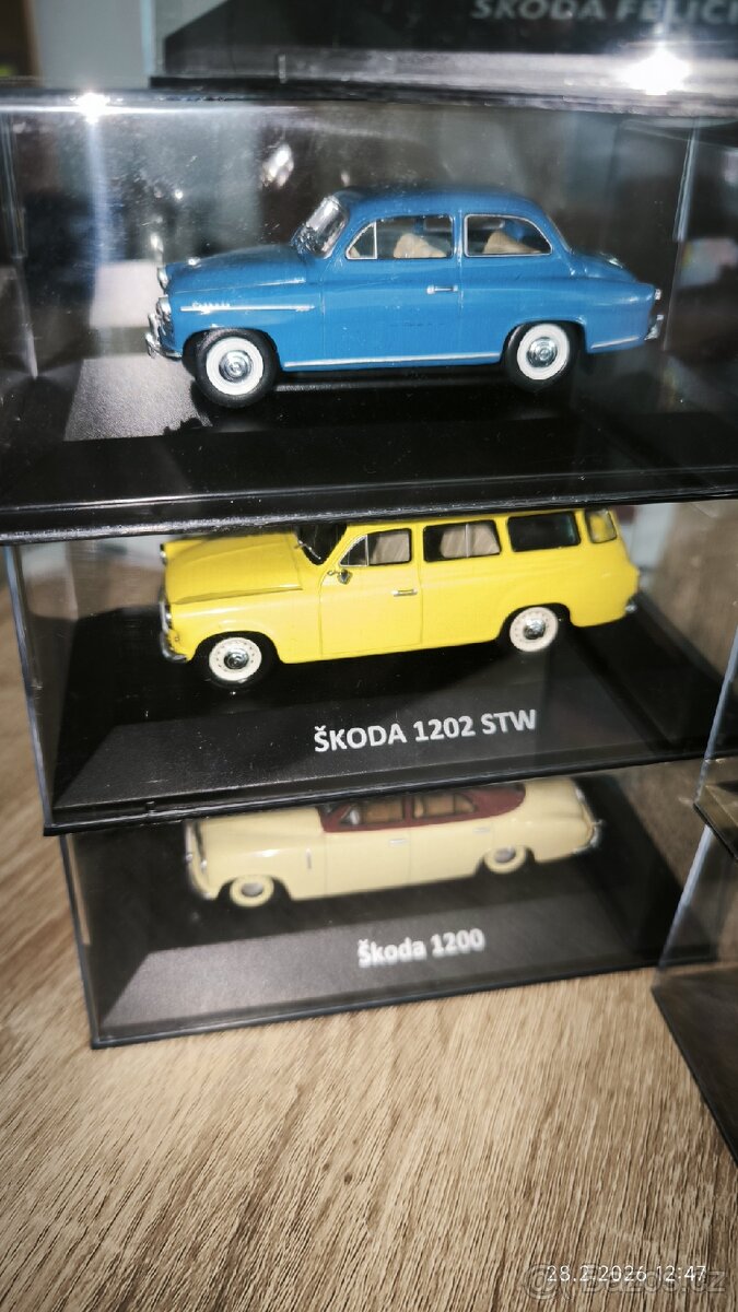 Prodám modely škoda 1:43 - 2