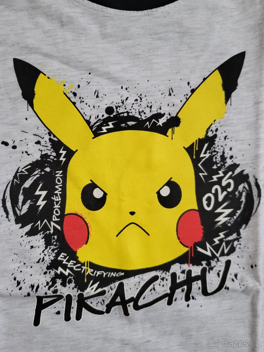 Trička Pokémon vel. 10-11 let, 158/164 - 2
