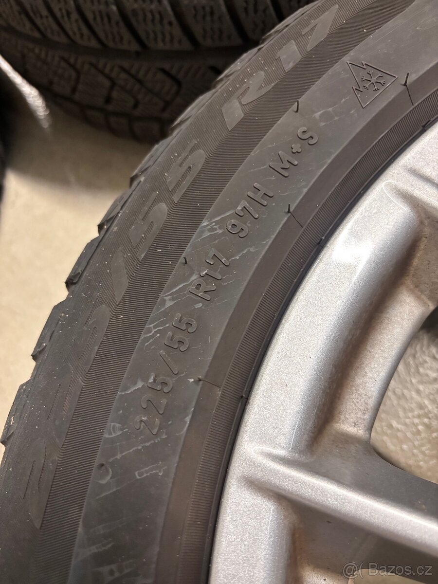 Sada zimních pneu 225/55r17 - 2