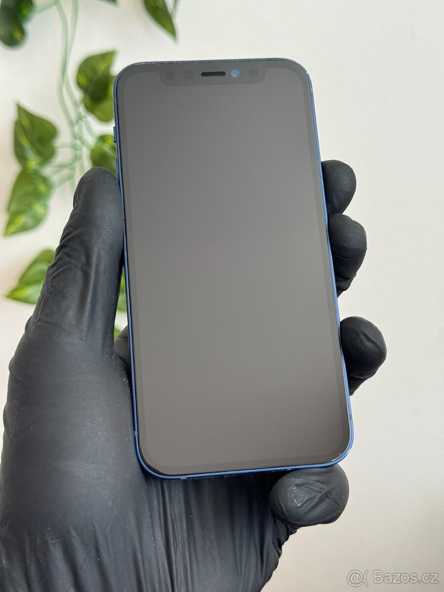 iPhone 12 mini 128GB modrá - 100% baterie - 2