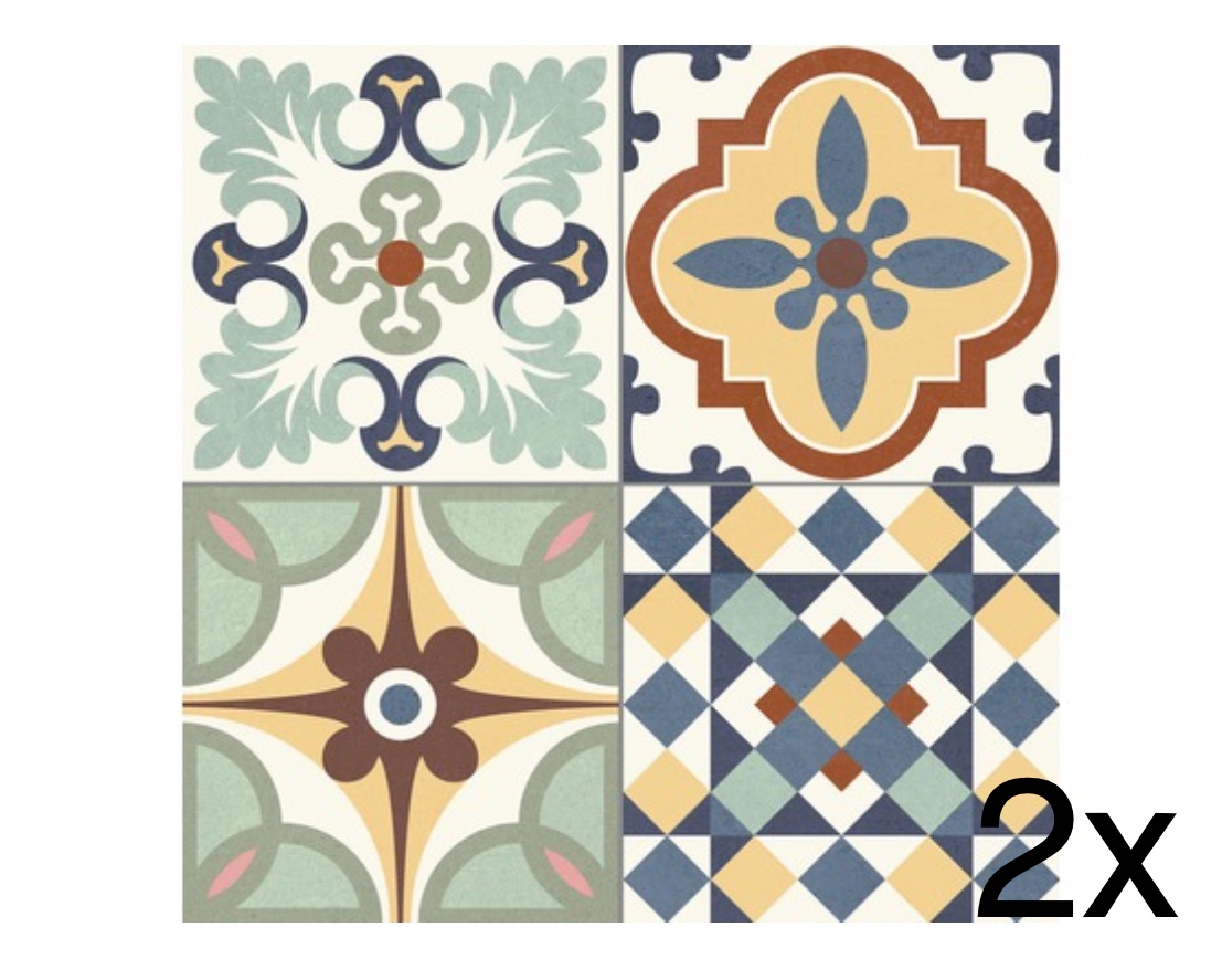 Retro dlažba Heritage mix - 2