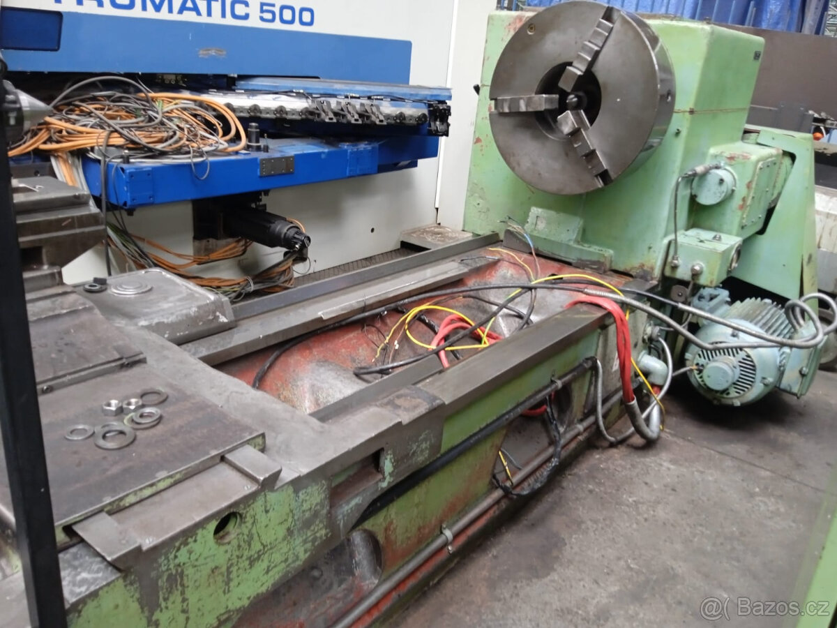 hrotový soustruh TOS SU 125/ 2000 - 2