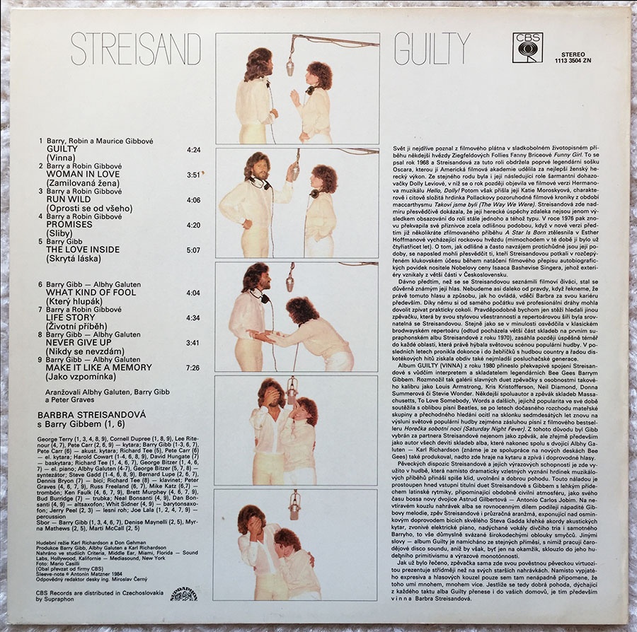 Barbra Streisand - Guilty - 1984 - 2