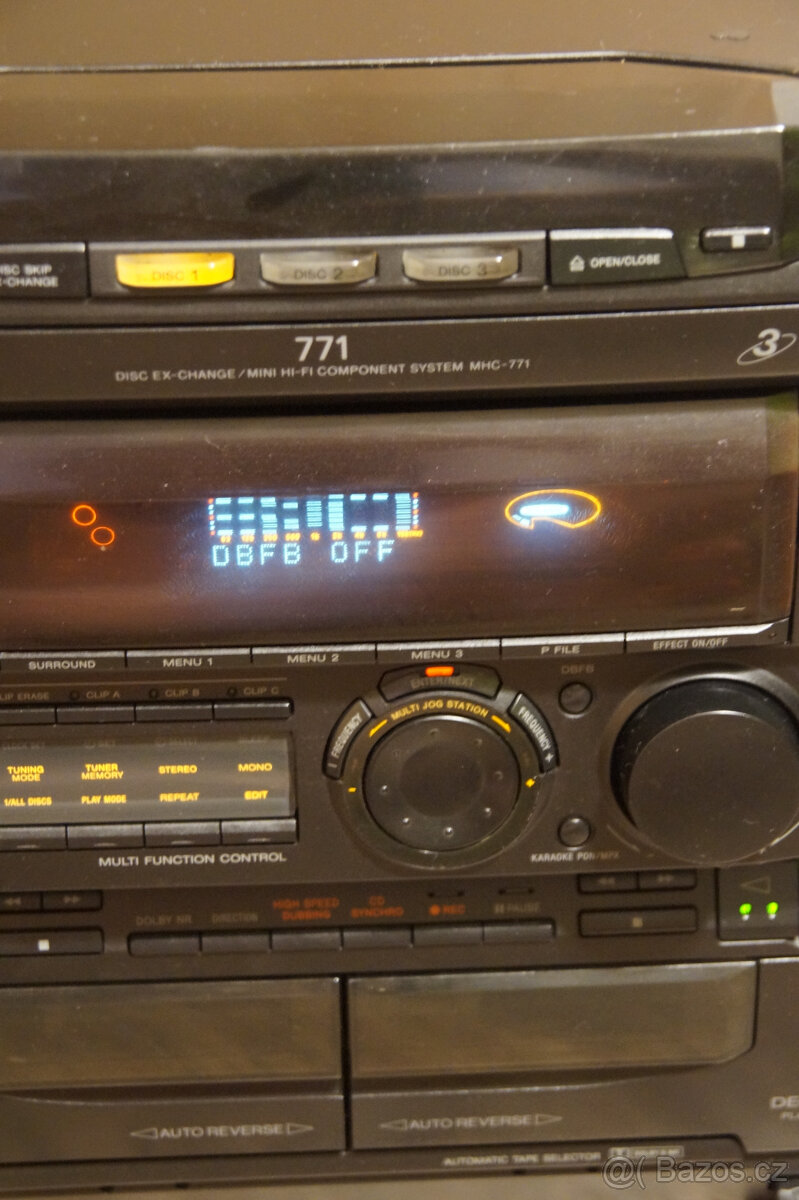 SONY HCD H771 3CD kazeta, Repro - 2