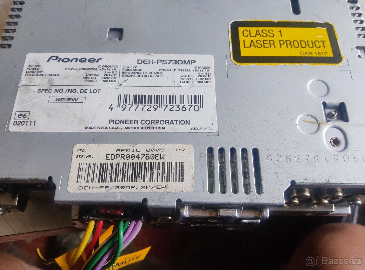 Pioneer DEH - P 730 MP - 2