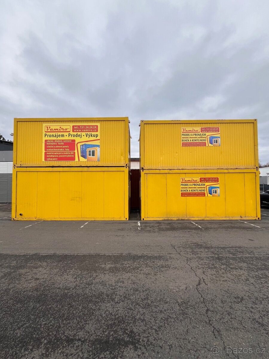 Buňky, kontejnery obytné 3x6m = 4ks - 2