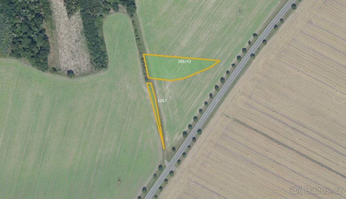 Zemědělská půda, prodej, Sány, Nymburk - 2