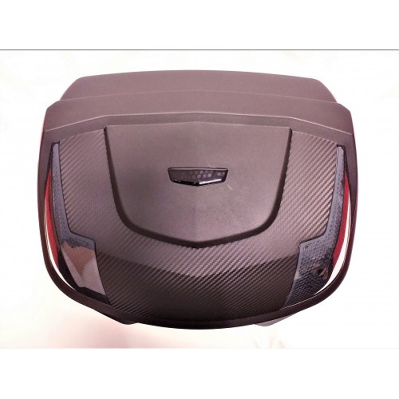 Velký kufr na motorku nebo skútr - 56 litrů,na 2 helmy. Nový - 2