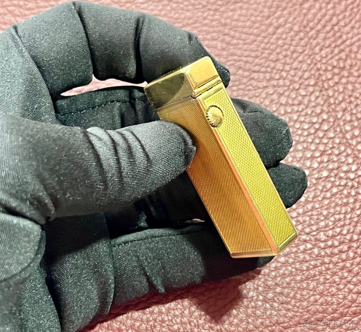 🔥 Dunhill Rollagas Zapalovač 60' léta, vzor Barley 🇨🇭 - 2