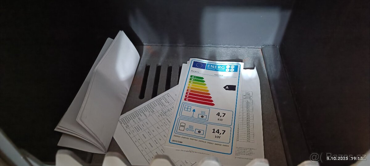 Blist Padova, krbová kamna s výměníkem - 2