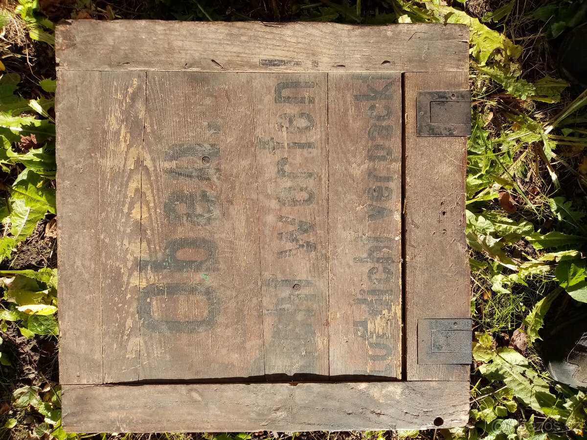 Bedna na munici, II. světová, wehrmacht - 2