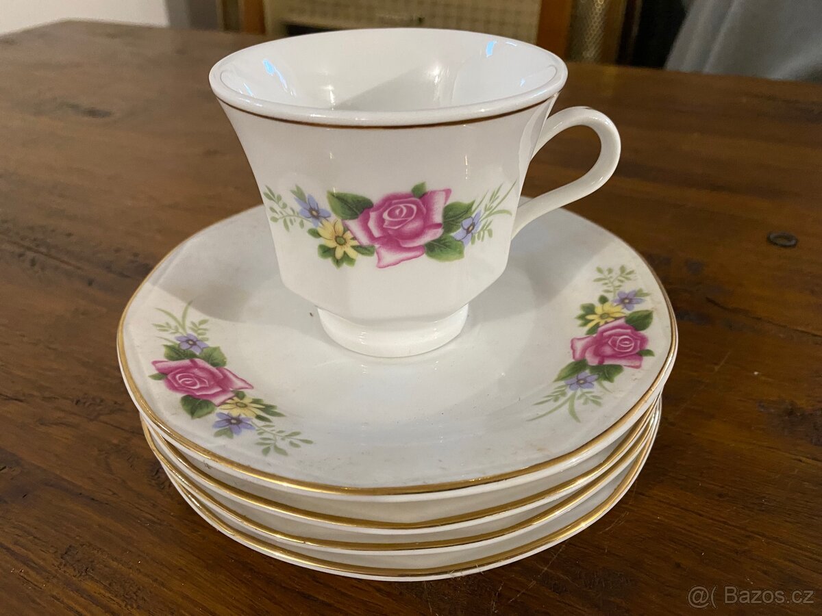 Květinové hrníčky na kávu - 2