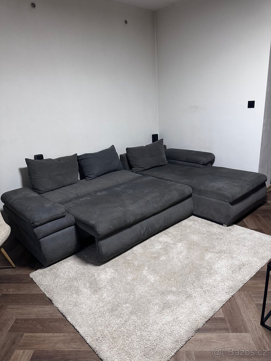 Rozkládací rohová sedačka - 2