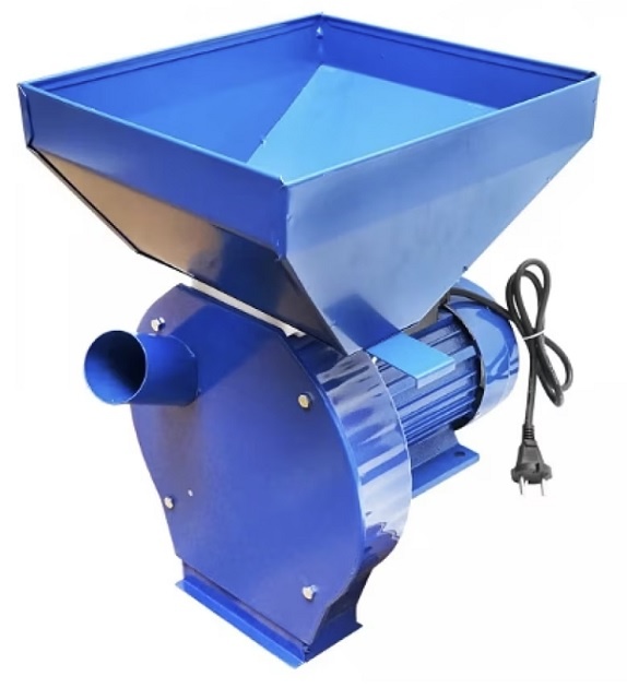 Šrotovník mlýnek DRTIČ na obilí 4500W +4 síta +sekací nože - 2