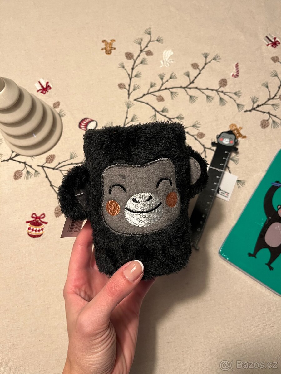 Gorila kelímek na tužky, pravítko, pastelky - 2