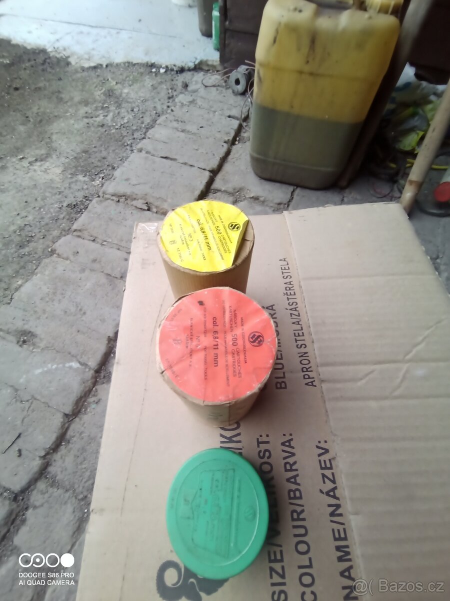 Náboje do jateční pistole a do nastrlovacky - 2