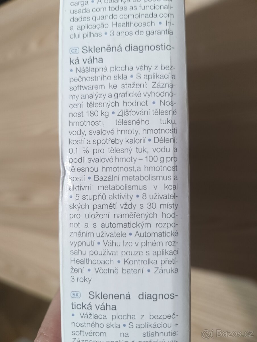 SMART osobní váha SANITAS - 2