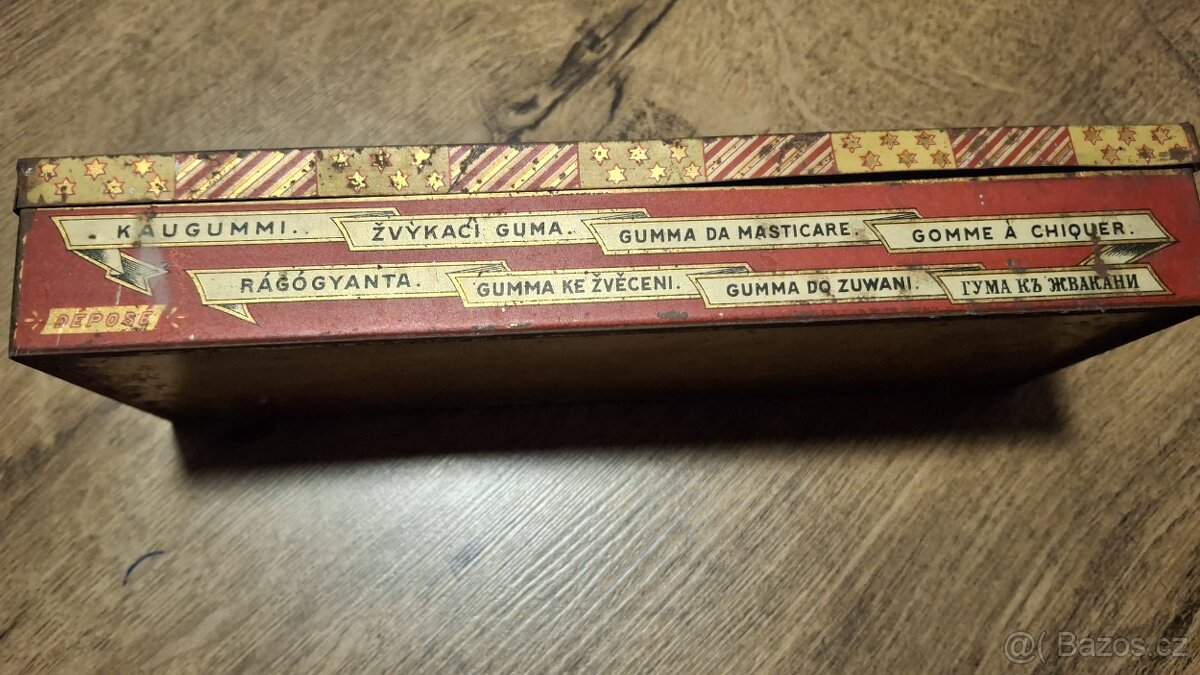 Plechová krabička od žvýkaček - 2