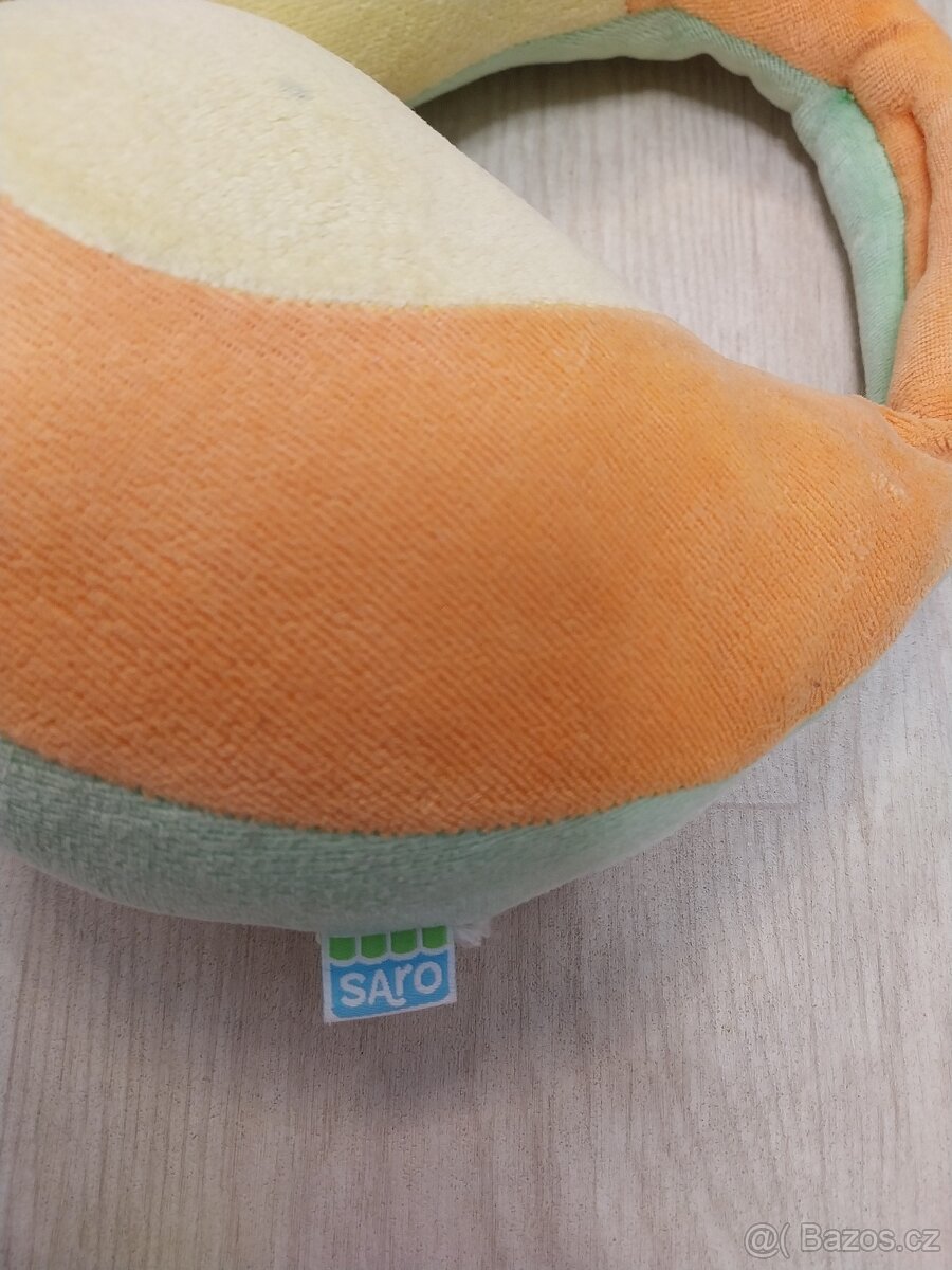 Krční polštářek do autosedačky - vajíčka nebo cyklosedačkyy - 2