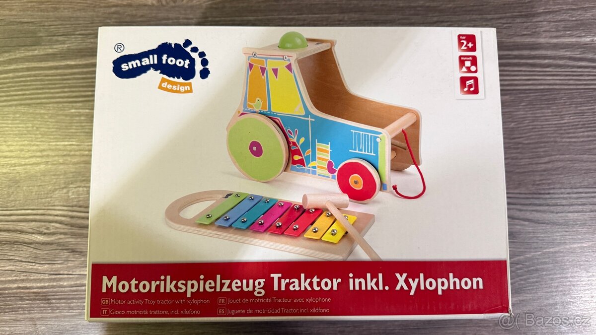 Dětský vláček xylofon s kladivečkem - 2