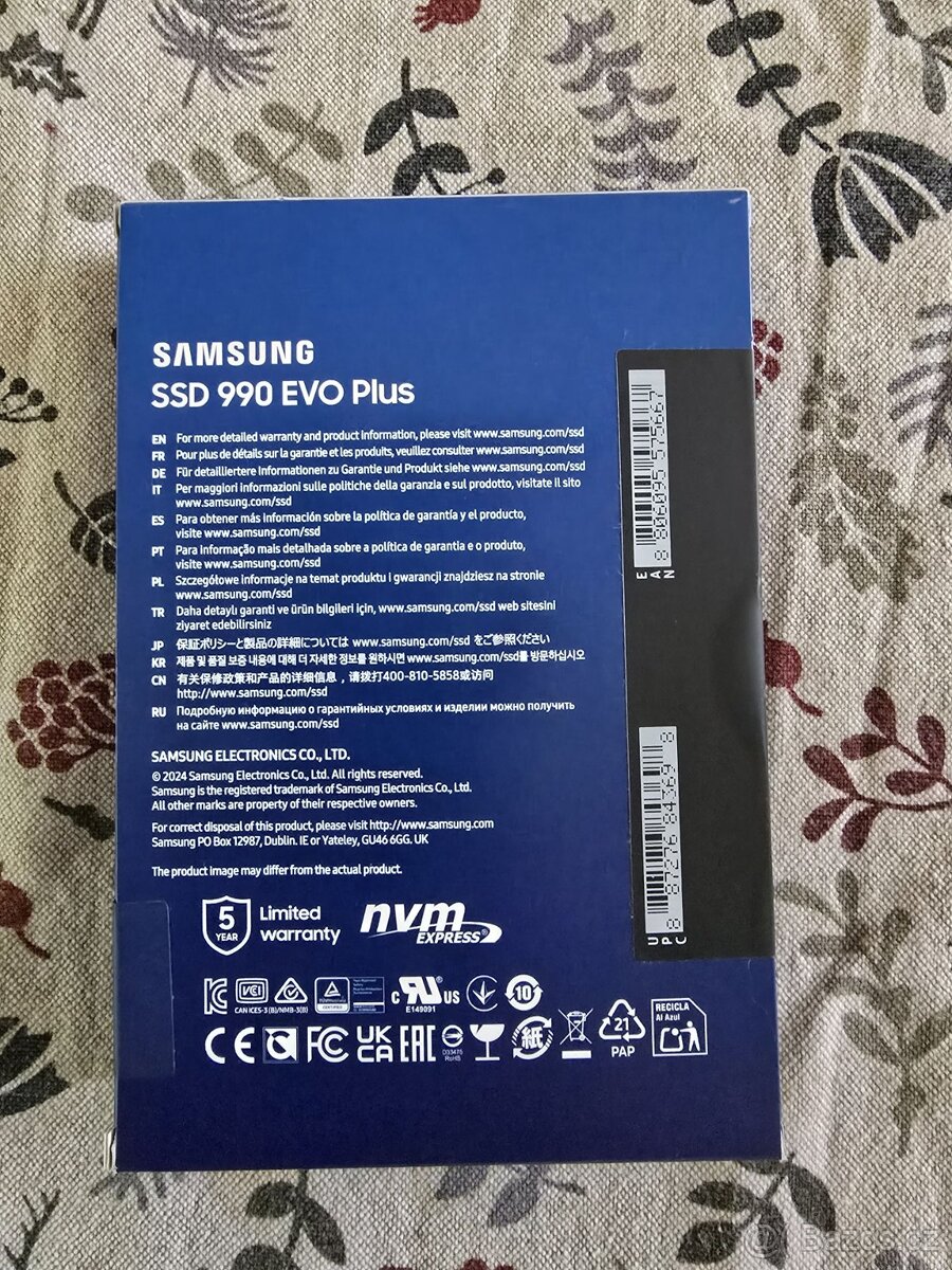 Samsung 990 EVO Plus 4TB – Nový, nerozbalený, záruka - 2