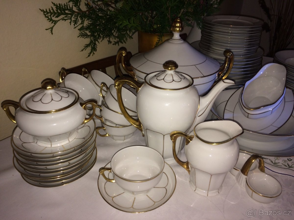 Velký porcelánový servis Gebrüder Benedikt - 2