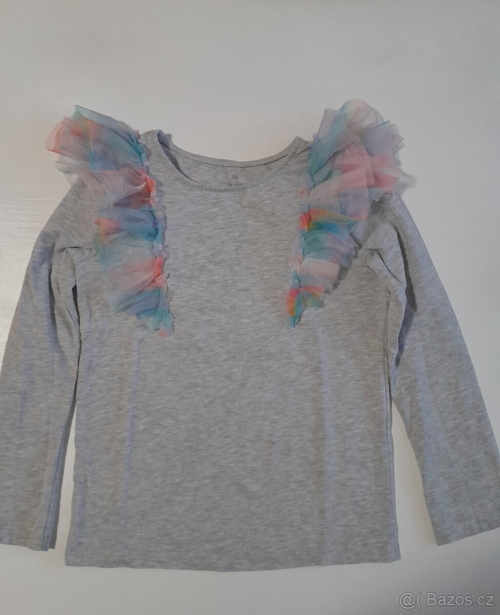 Dívčí triko s dlouh.rukávem - 2