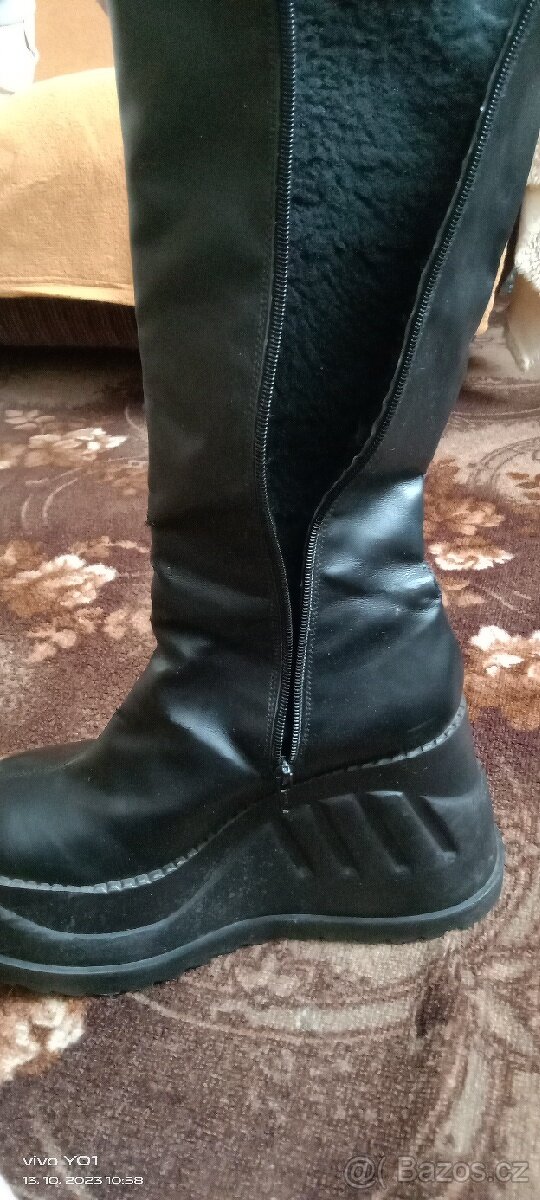 Zimní boty-kozačky - 2